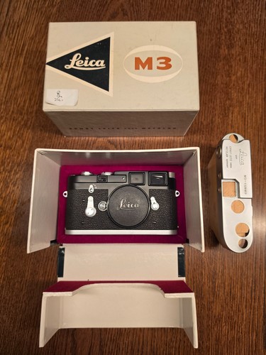 Leitz leica chrome black - leitz, m3