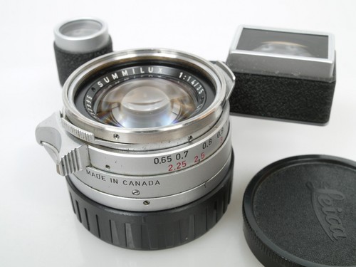 Leitz summilux 35mm chrom - summilux,